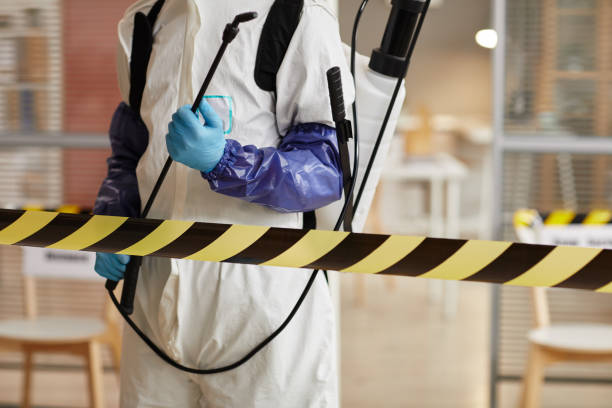 Professional Hoarding Cleanup technician working in Clementon, NJ
